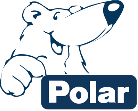 Polar logo modded white